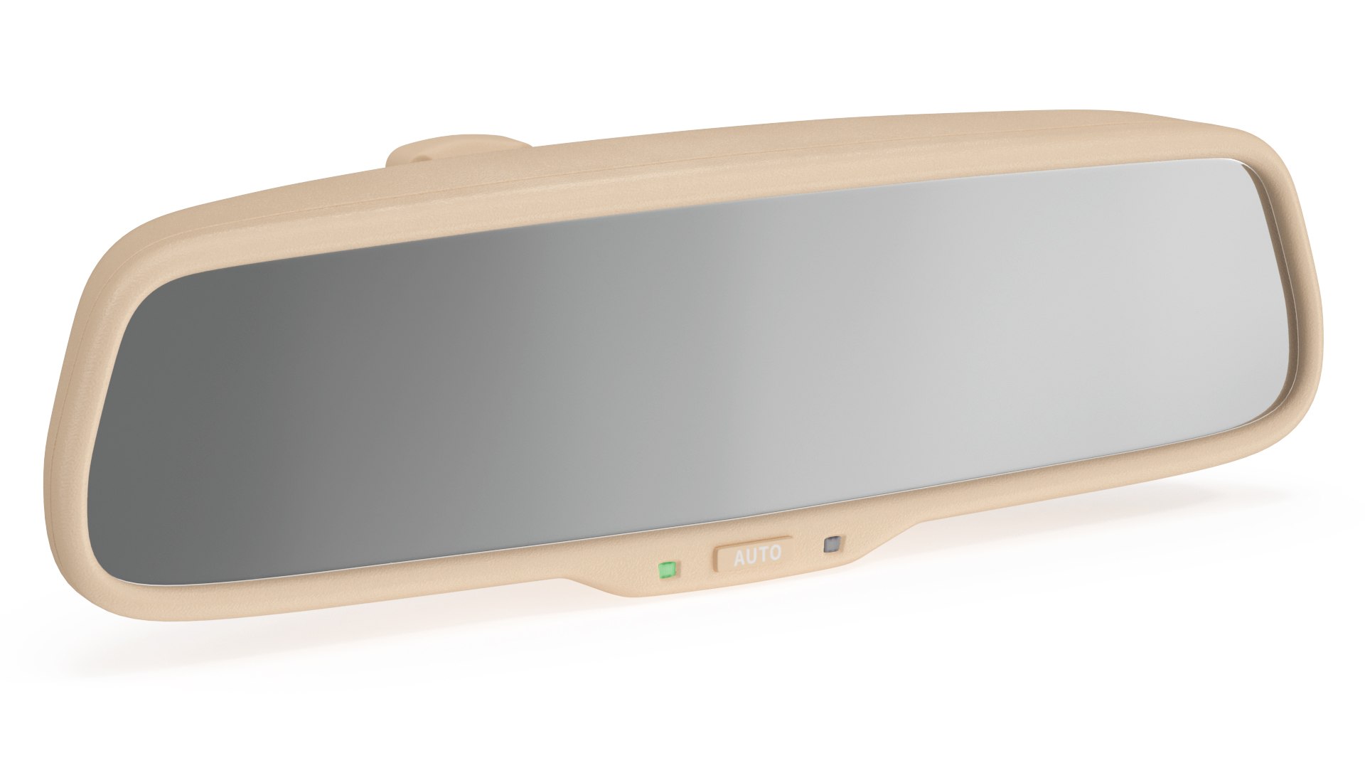 3D Model Auto Dimming Rear View Mirror Beige TurboSquid 1991185