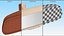 Auto Dimming Rear View Mirror Beige