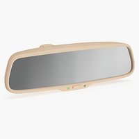 Auto Dimming Rear View Mirror Beige