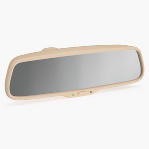 Auto Dimming Rear View Mirror Beige