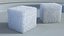 Conjunto Cúbico de Açúcar Branco