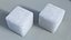 Conjunto Cúbico de Açúcar Branco