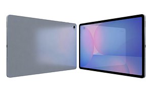 3D Samsung Galaxy Tab S10 FE 10 9 inch Blue model