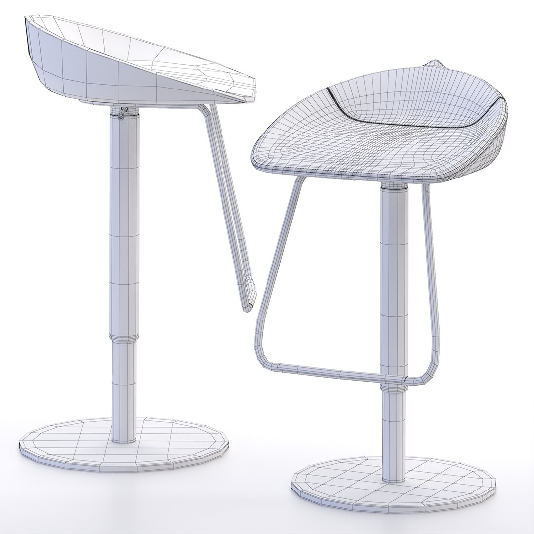 Tab Stool 3D Model - TurboSquid 1693598