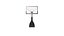 Canasta de baloncesto profesional