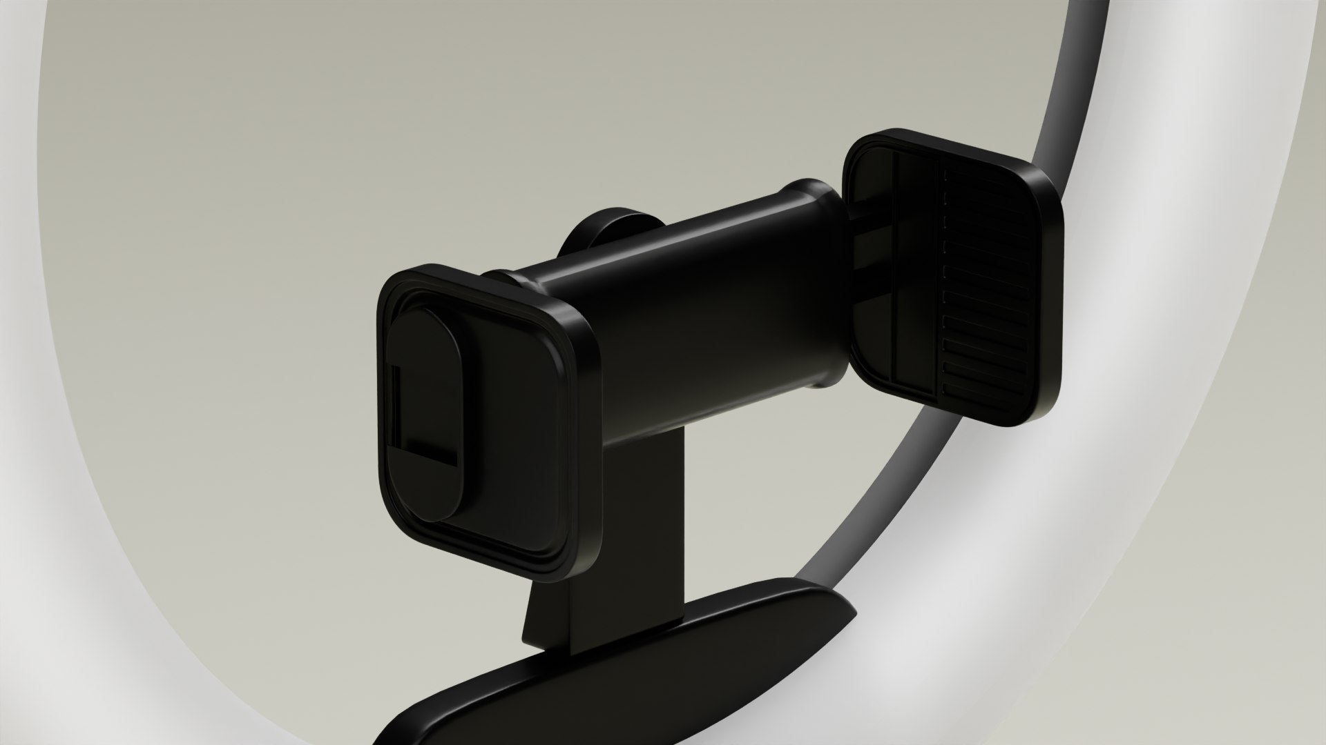 3D Tripod With Ring Light - TurboSquid 2283885