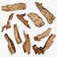 PSscanned Woodchips Pack 2 3D