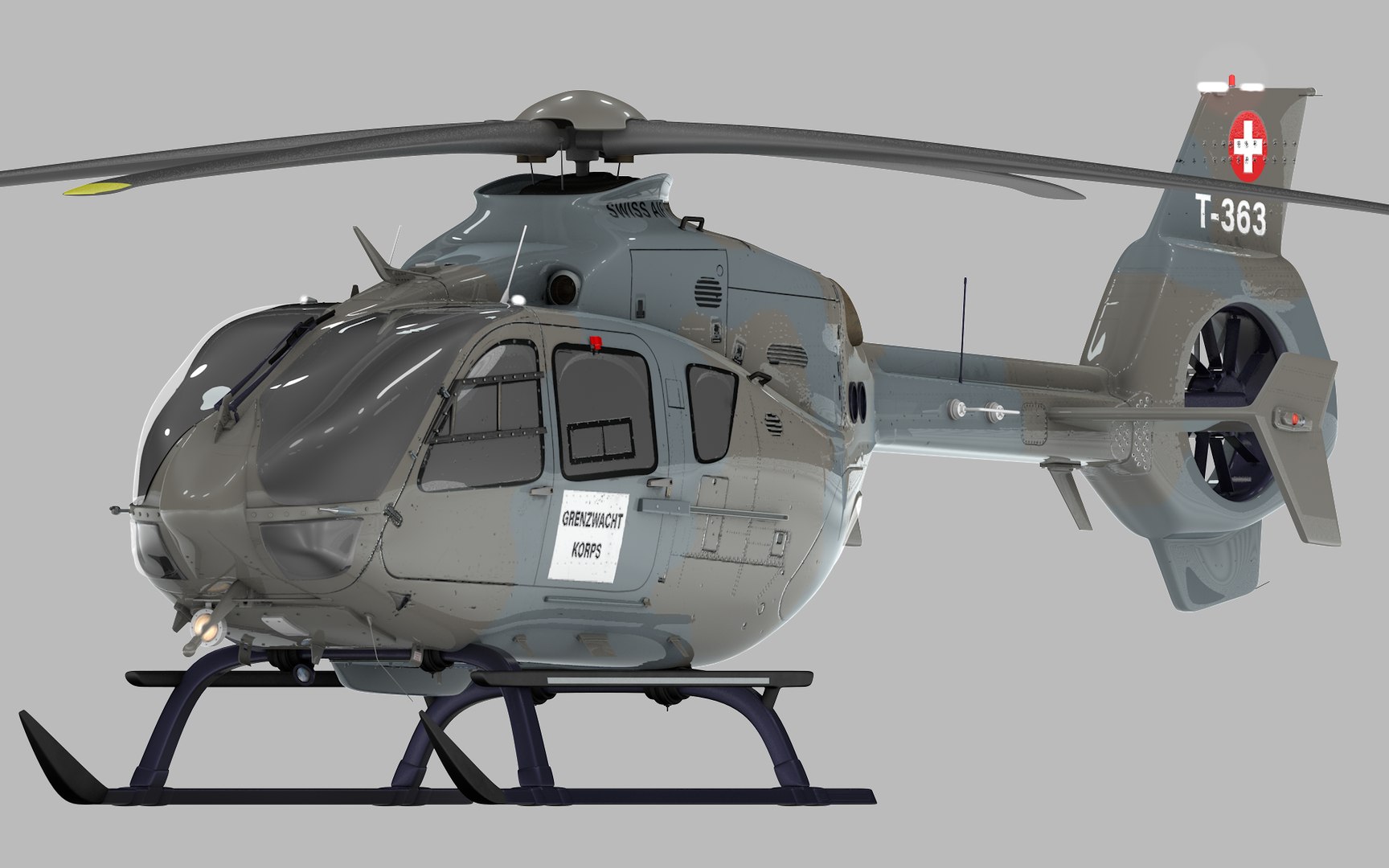 Eurocopter EC-135 SWISS AIR FORCE L1987 3D https://p.turbosquid.com/ts-thumb/Bi/R32ura/bp/00b/png/1683425159/1920x1080/fit_q87/10bc15a0f193aef6af358f99472365c92a0ca7b3/00b.jpg