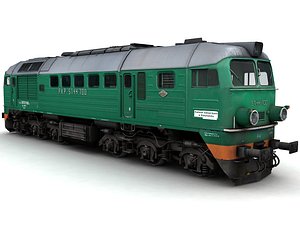3d model diesel locomotive st44