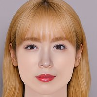 Nagano Mei Head - No Hair - Low poly head for game