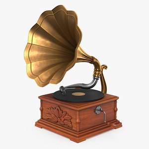 Cartoon Gramophone PBR
