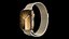 Apple Watch Series 9 Gold Stainless Steel Milanese Loop 3ds Max