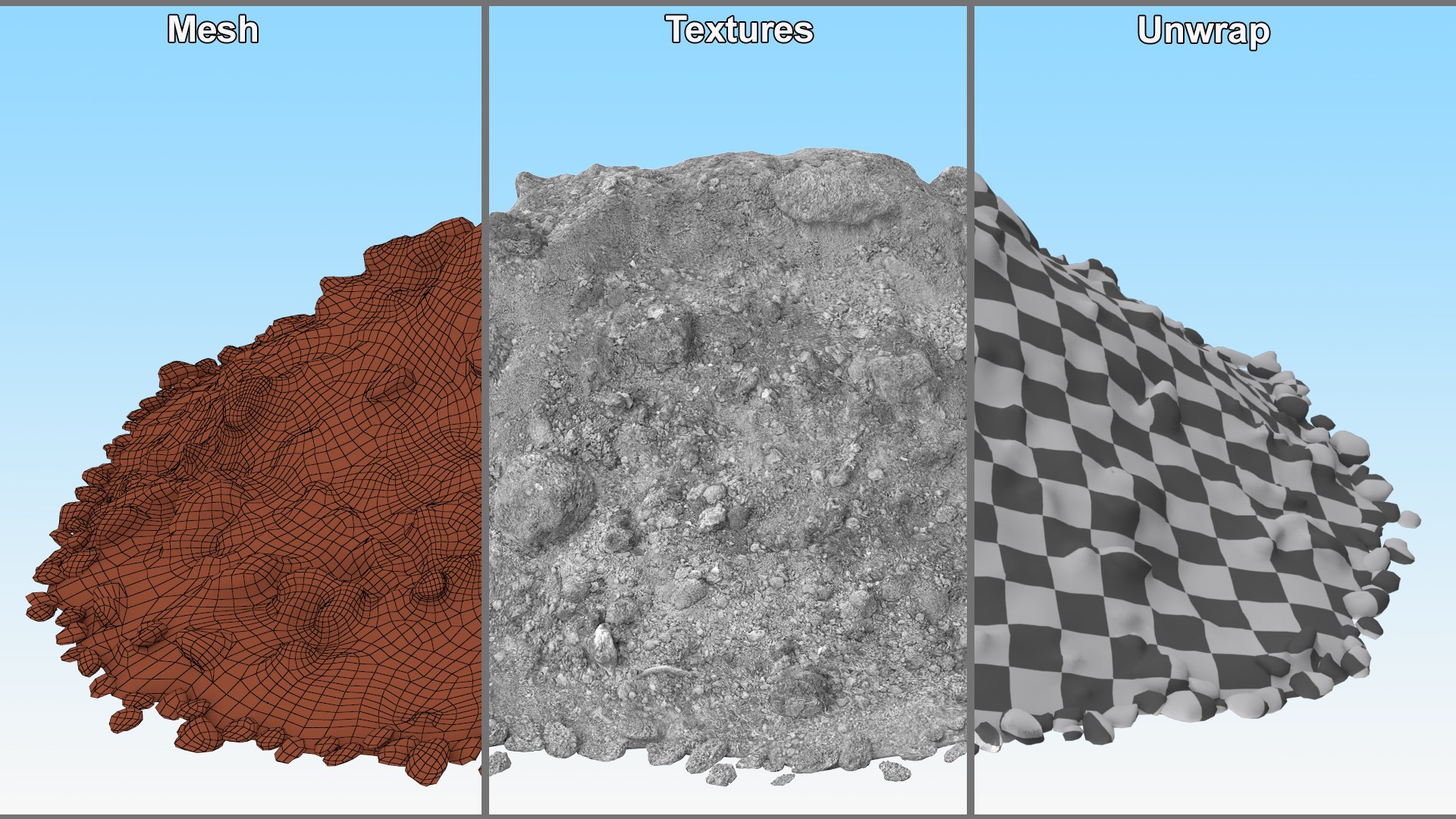 Piles Of Soil Sample Collection 2 3D Model - TurboSquid 2382340
