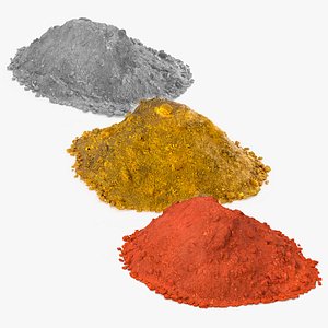 Piles of Soil Sample Collection 2 3D model