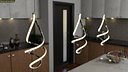 Pendant Wavy Spiral Lights