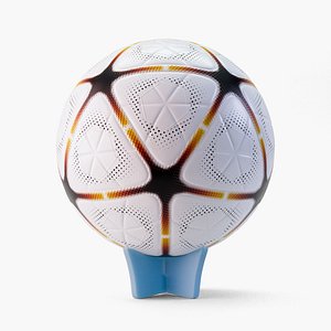 3D Modern Soccer Football Ball
