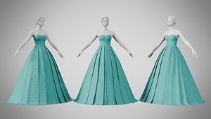 Dress 48 Dark Cyan