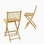A Thatched Porter Bamboo 3 Piece Tiki Bar Set with Palapa Roof