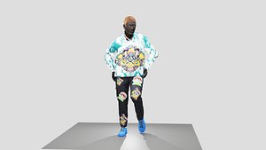 Funky Thief - Fully Rigged Character with Textures