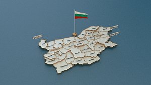 state flag 3D model