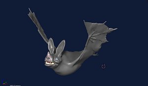 vampire bat 3D