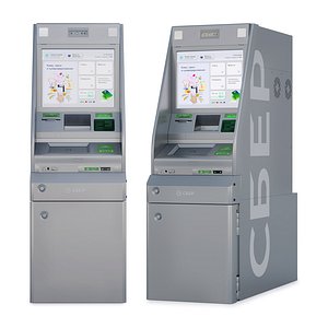 Sber ATM 3D model