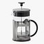 French Press Kaffee- und Teekanne