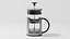 French Press Kaffee- und Teekanne