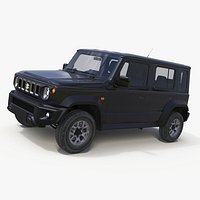 Black SUV Suzuki Jimny 2025 Simplified