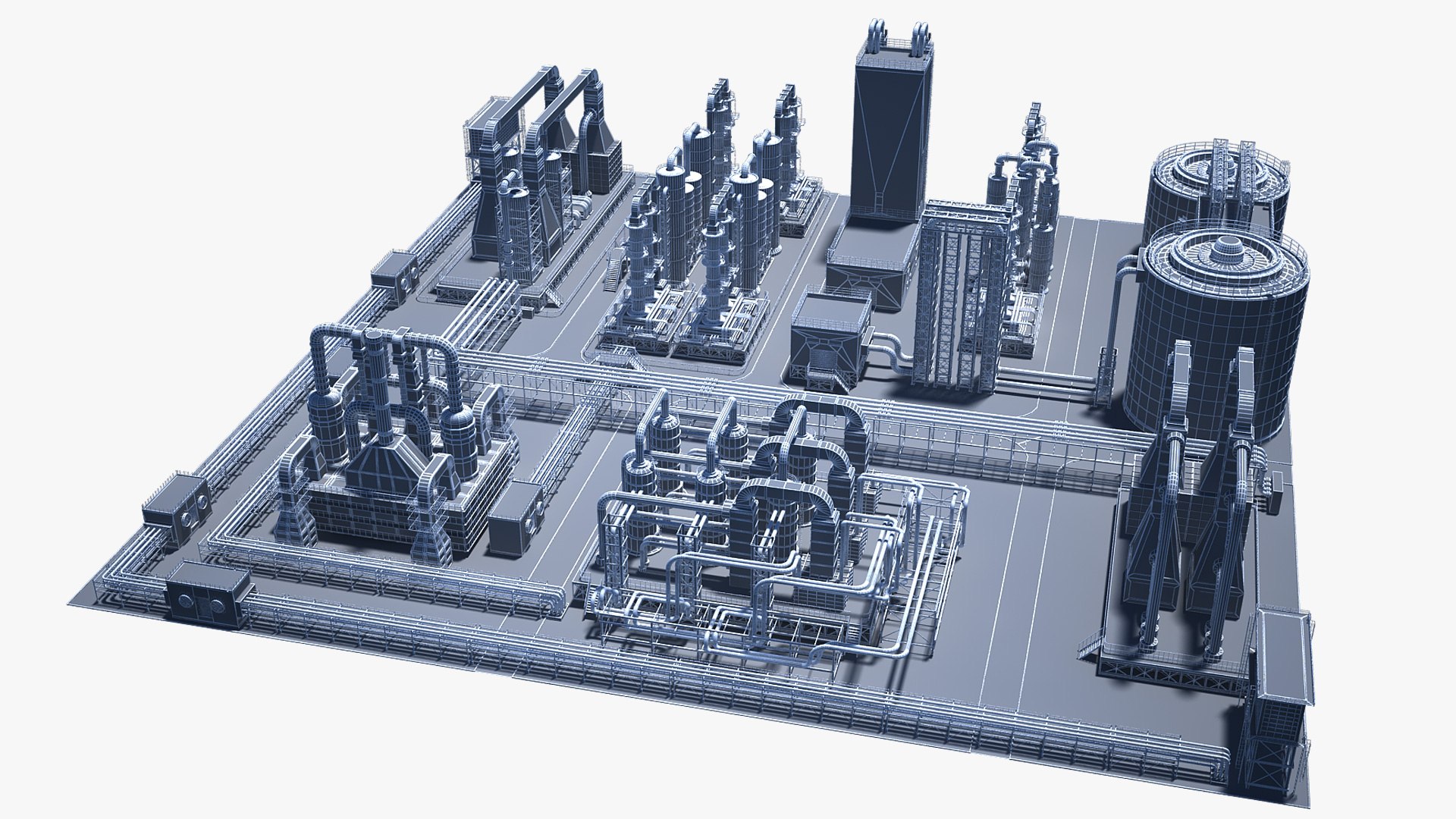 Industrial Area 49 3D Model - TurboSquid 2024491