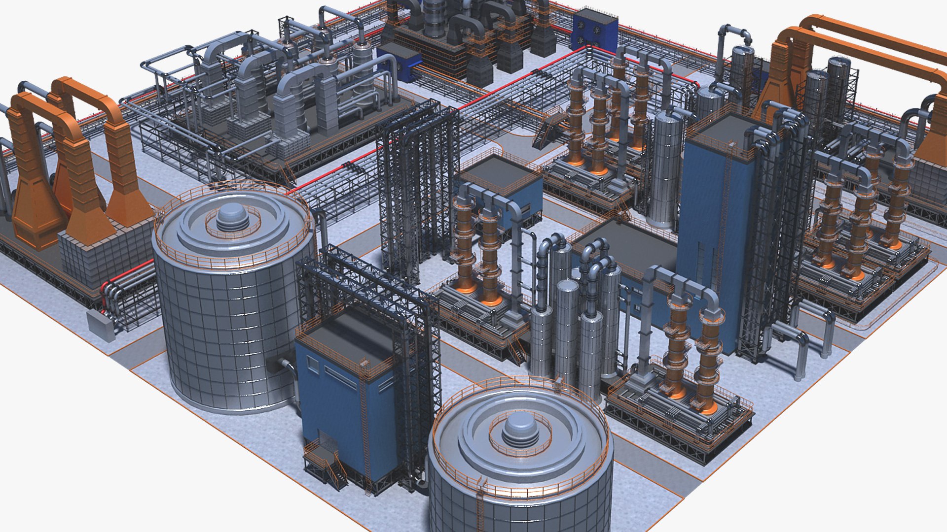 Industrial Area 49 3D Model - TurboSquid 2024491