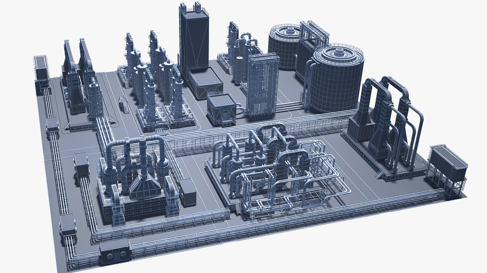 Industrial Area 49 3D Model - TurboSquid 2024491