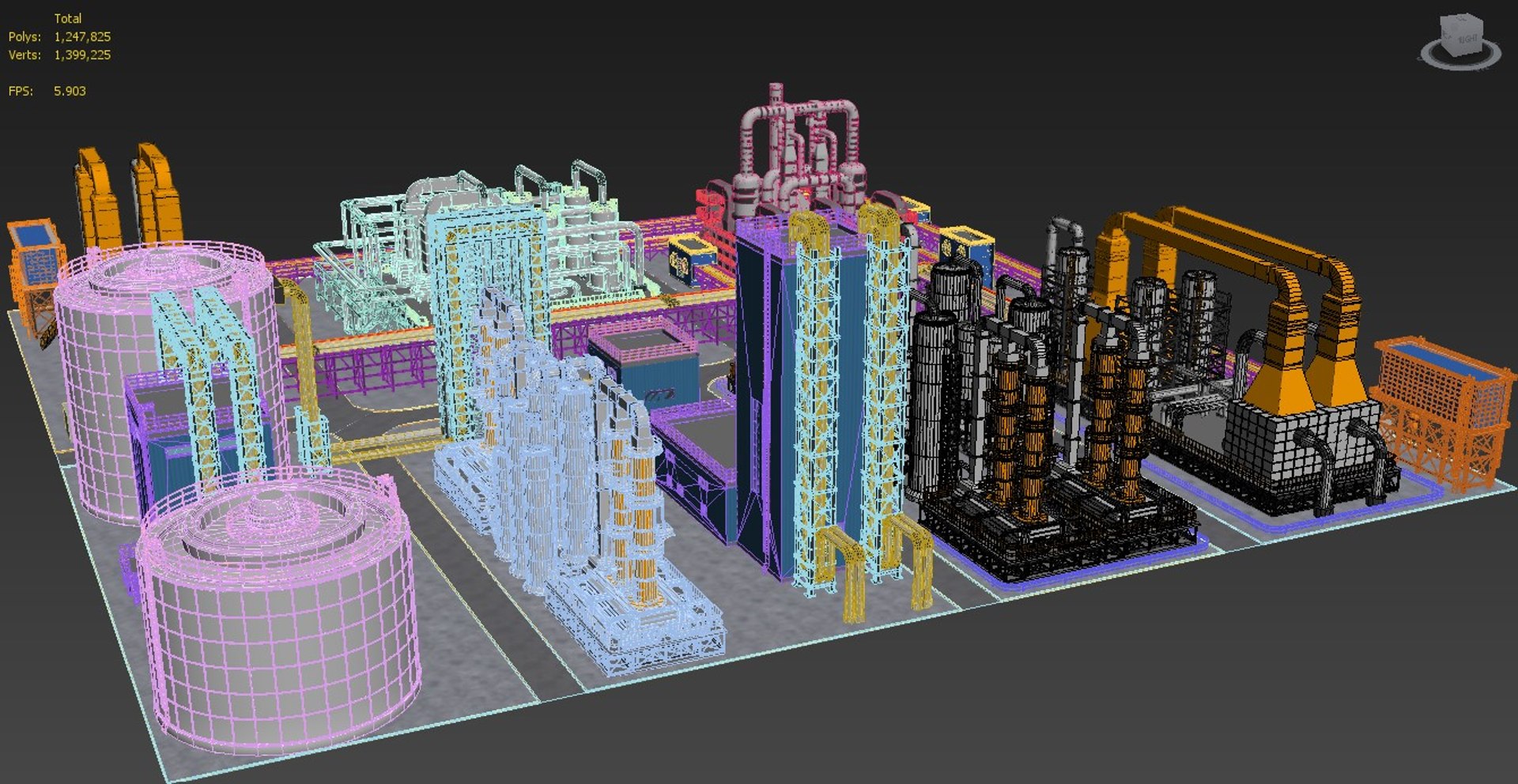 Industrial Area 49 3D Model - TurboSquid 2024491