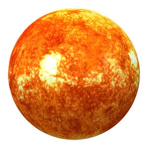 Sun 3D model
