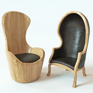 3D armchair model