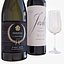 conjunto de botella de vino 13