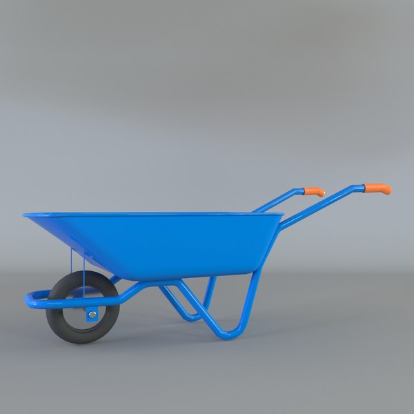 Wheelbarrow 3D model - TurboSquid 1954093