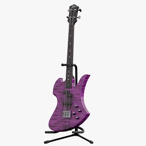 B C Rich Mockingbird Bass Guitar PBR