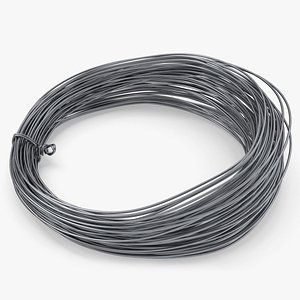 3D Stainless Steel Wire Coil Half