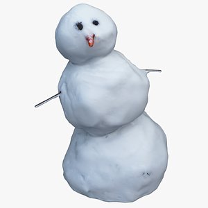 Free Snowman 3D Models for Download | TurboSquid