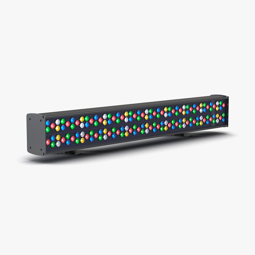 Batten Wash Light Generic 3D model preview