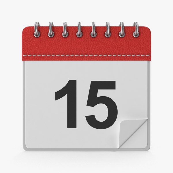 Calendar Icon 3D