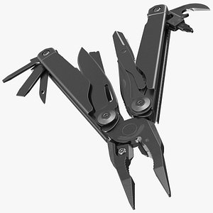 Multitool Black Open