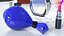 3D Modern Perfume Bottle Blue model