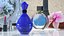 3D Modern Perfume Bottle Blue model