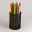 3d pencils cup