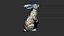 Hare sitting