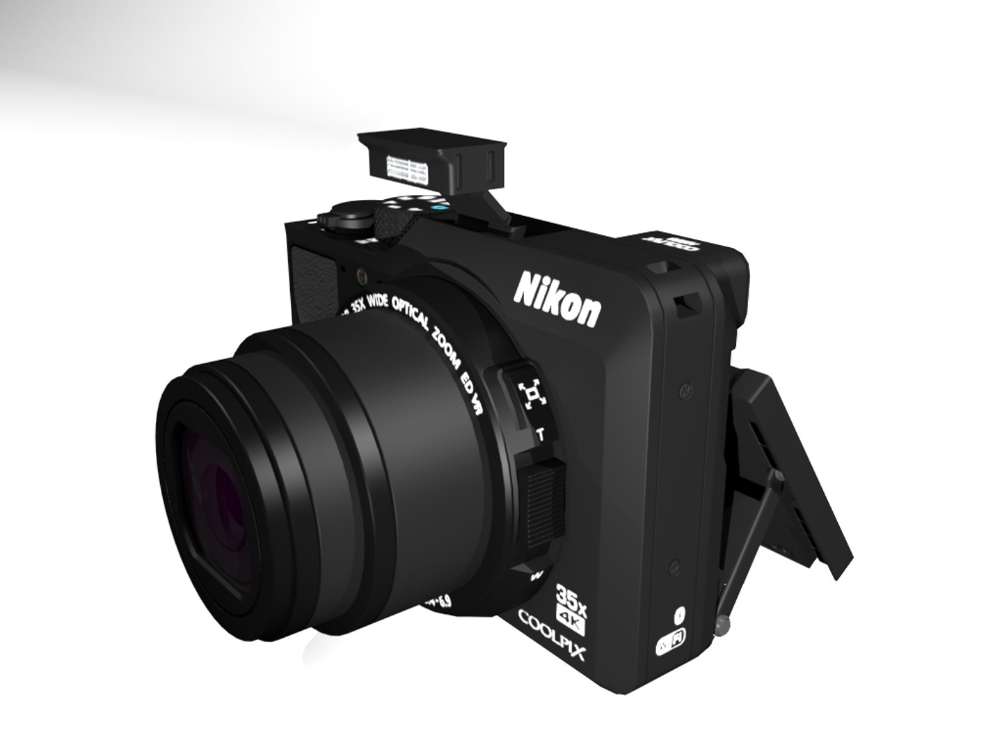 Nikon coolpix a1000 3D model - TurboSquid 1551483