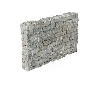 3d debris wall model