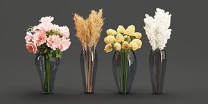 bouquet collection vol 28-Blender 3D model